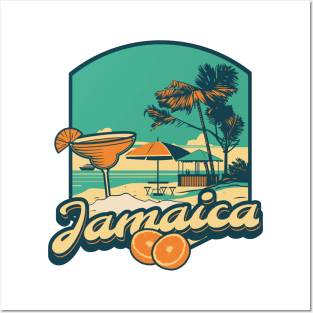 Jamaica Beach Holiday Posters and Art